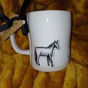 White Horse Mug by Rae Dunn